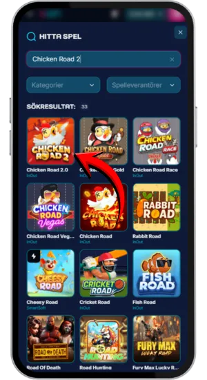 Hitta Chicken Road 2 i spelutbudet