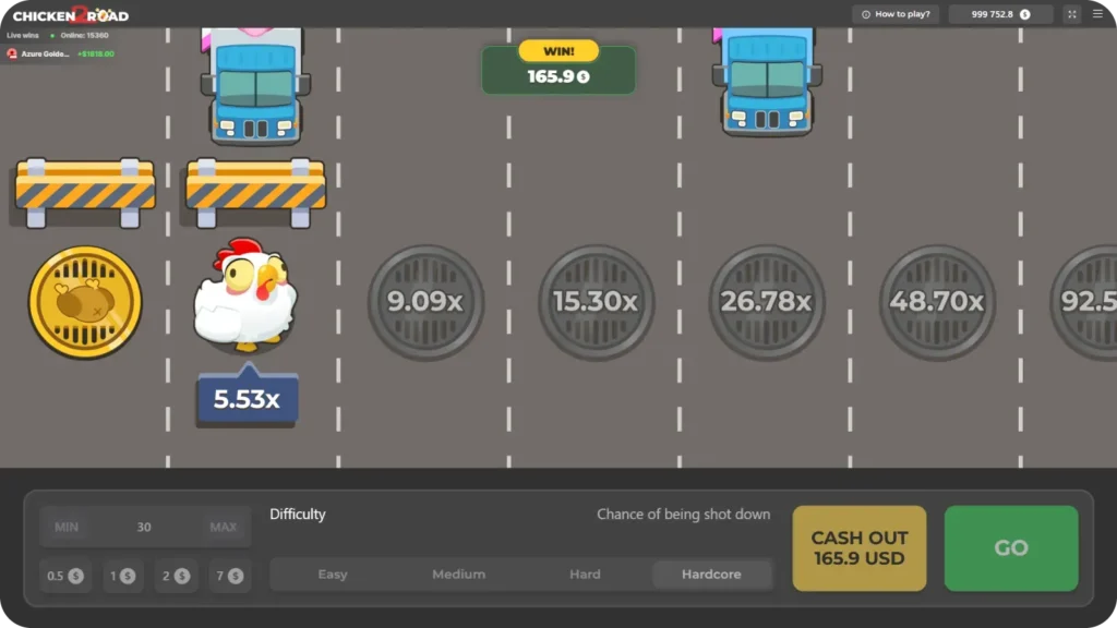Provably Fair-panel med seeds och hash