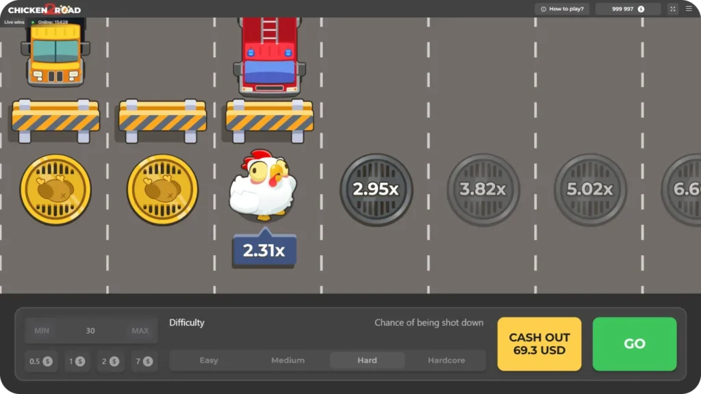 Chicken Road gameplay